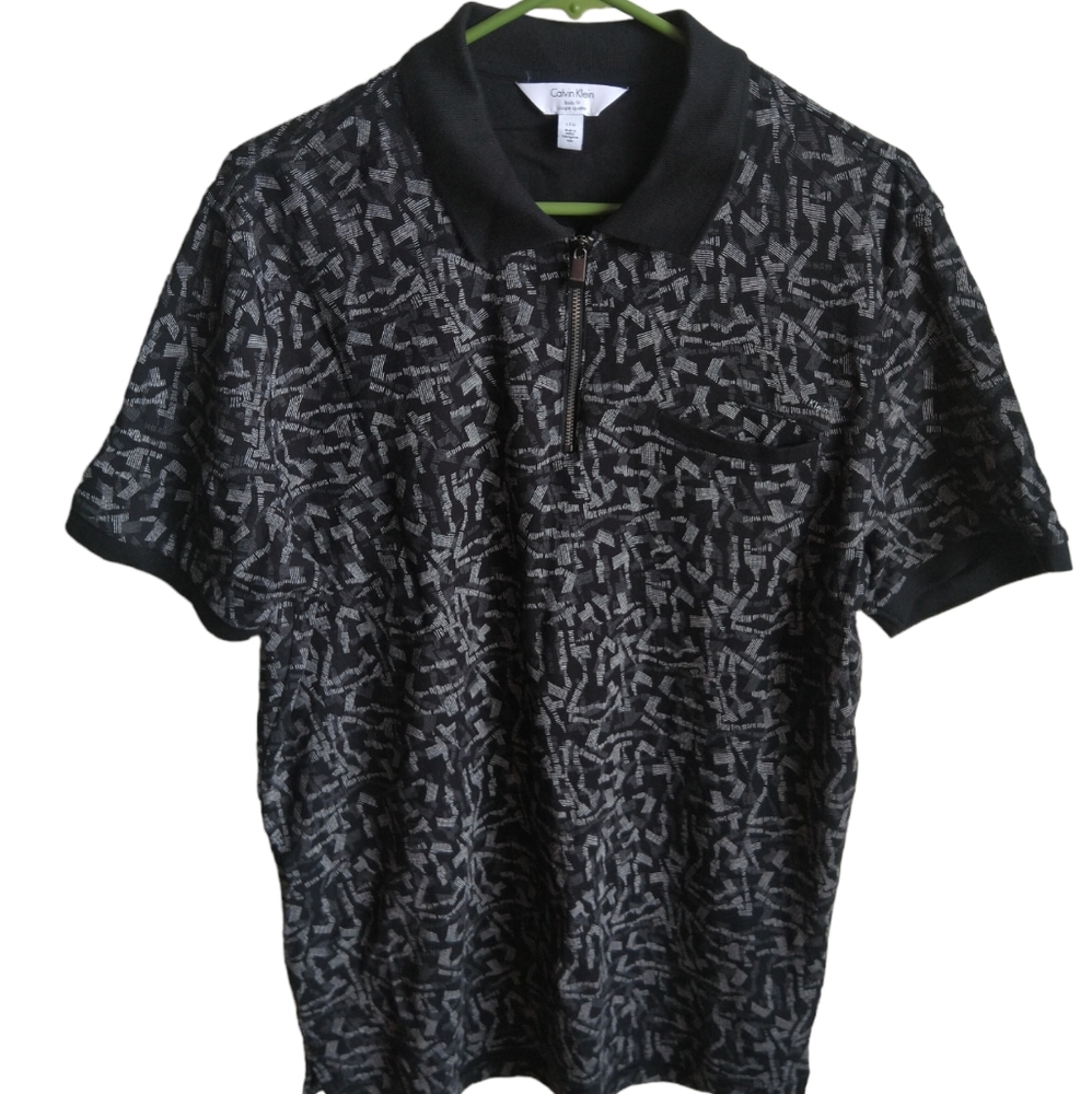 Calvin Klein Men's Polo Shirt Size Large